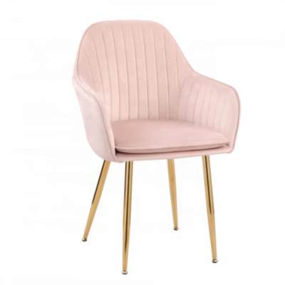 Ghế bàn ăn, cafe nệm nhung chân mạ vàng: SG - E01-1 - $hienthicat